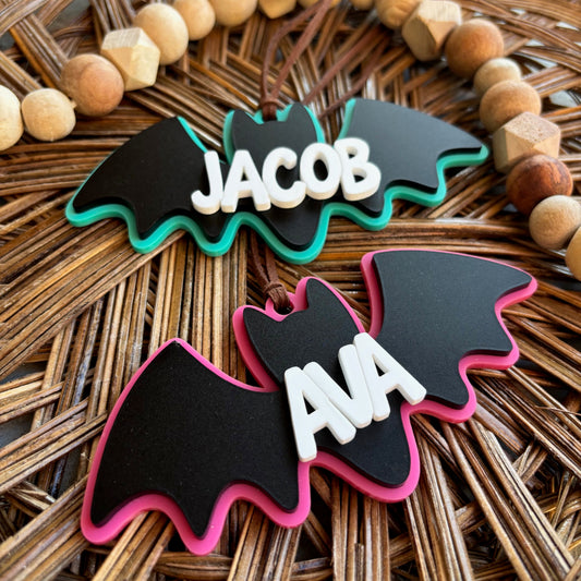 3D Bat - Halloween Tag