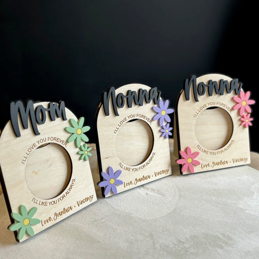 Love you for always, Daisy magnetic frame