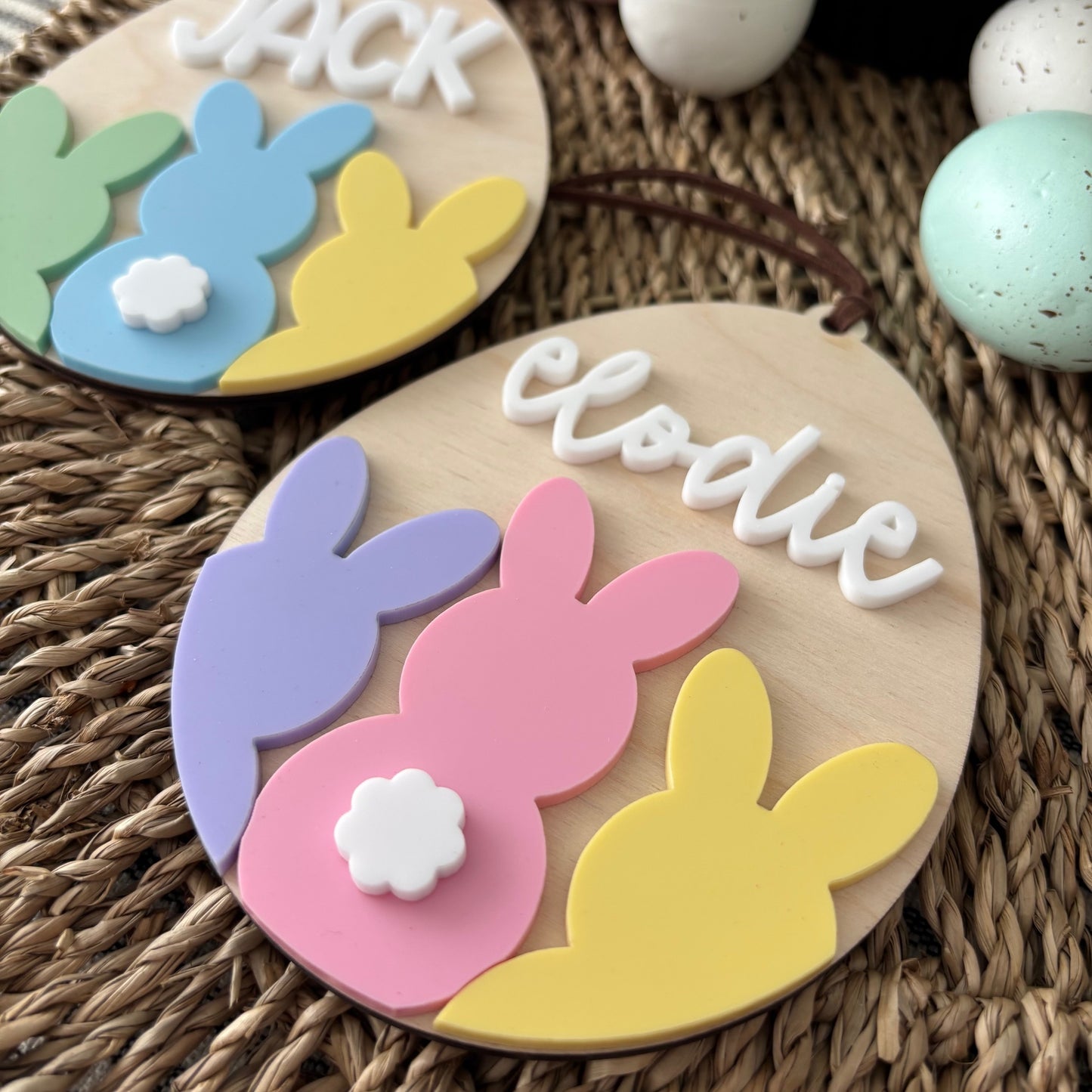 BUNNY PEEPS EGG - EASTER TAG