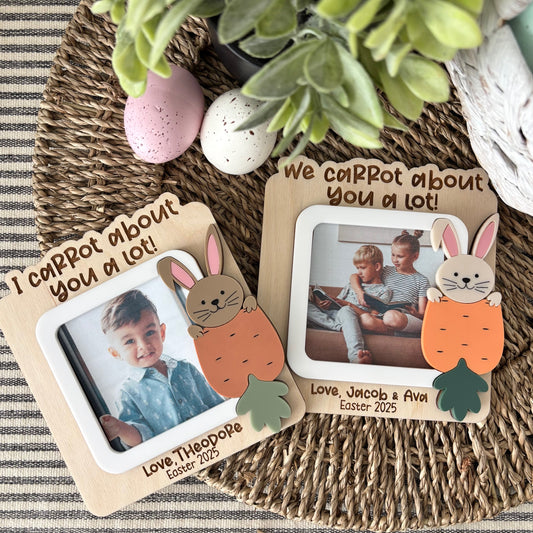 CARROT ABOUT YOU A LOT - EASTER FRAME