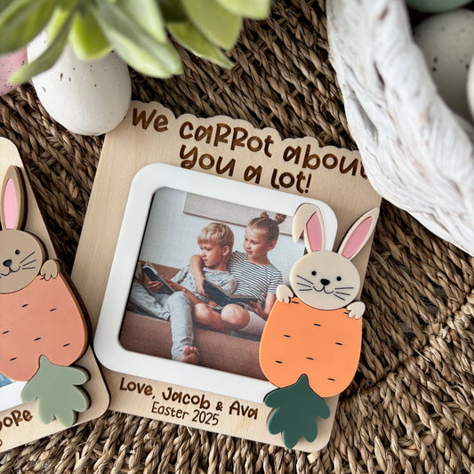 CARROT ABOUT YOU A LOT - EASTER FRAME