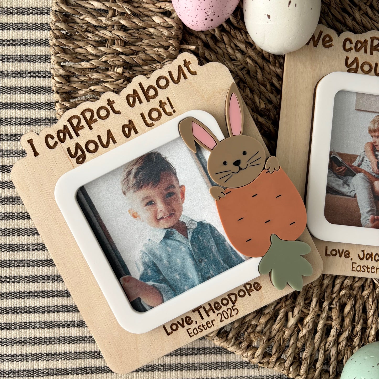 CARROT ABOUT YOU A LOT - EASTER FRAME