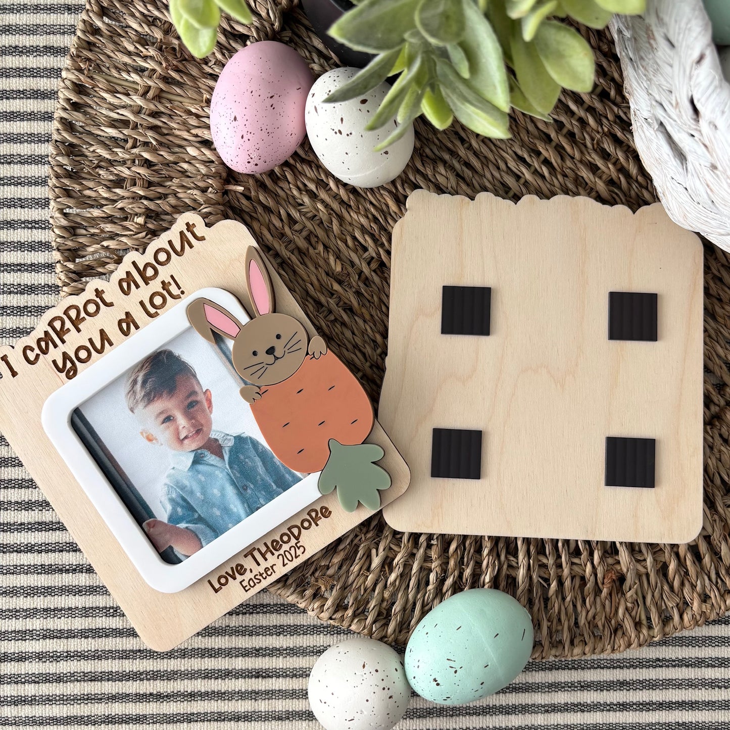 CARROT ABOUT YOU A LOT - EASTER FRAME