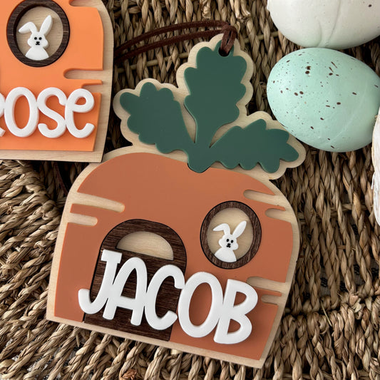 CARROT HOUSE - EASTER TAG