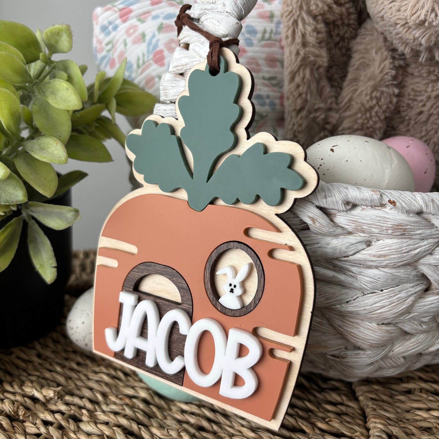 CARROT HOUSE - EASTER TAG