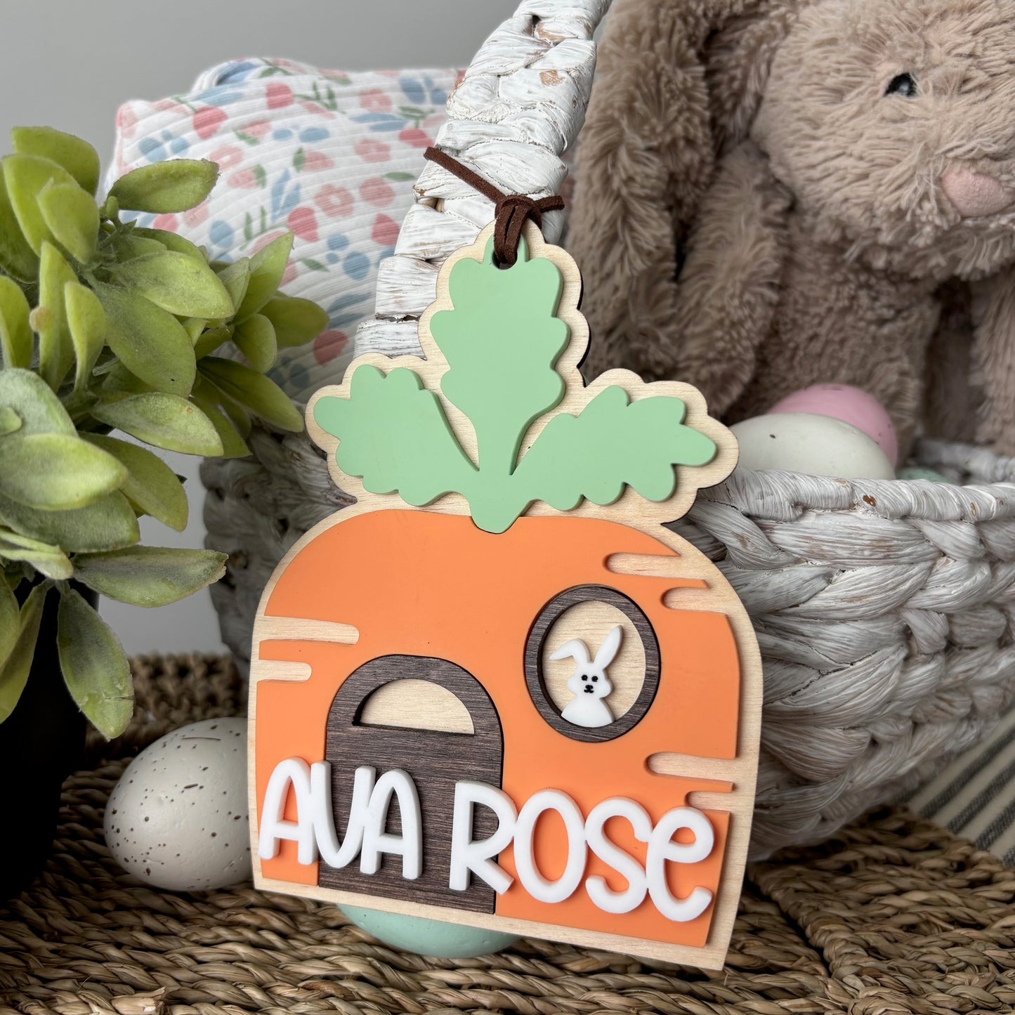 CARROT HOUSE - EASTER TAG