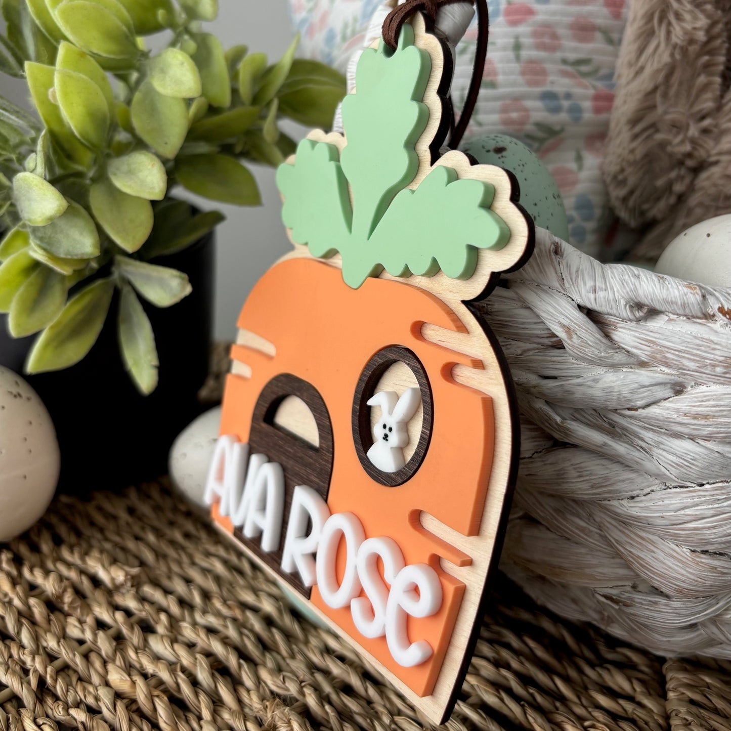 CARROT HOUSE - EASTER TAG