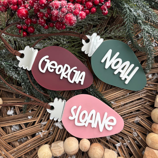 Christmas Light Bulb