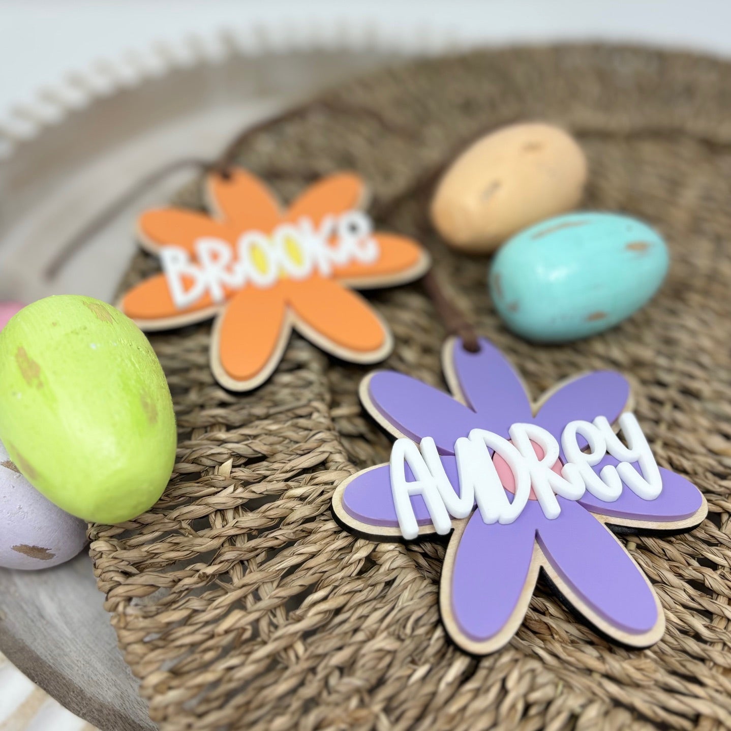 SPRING DAISY - EASTER TAG