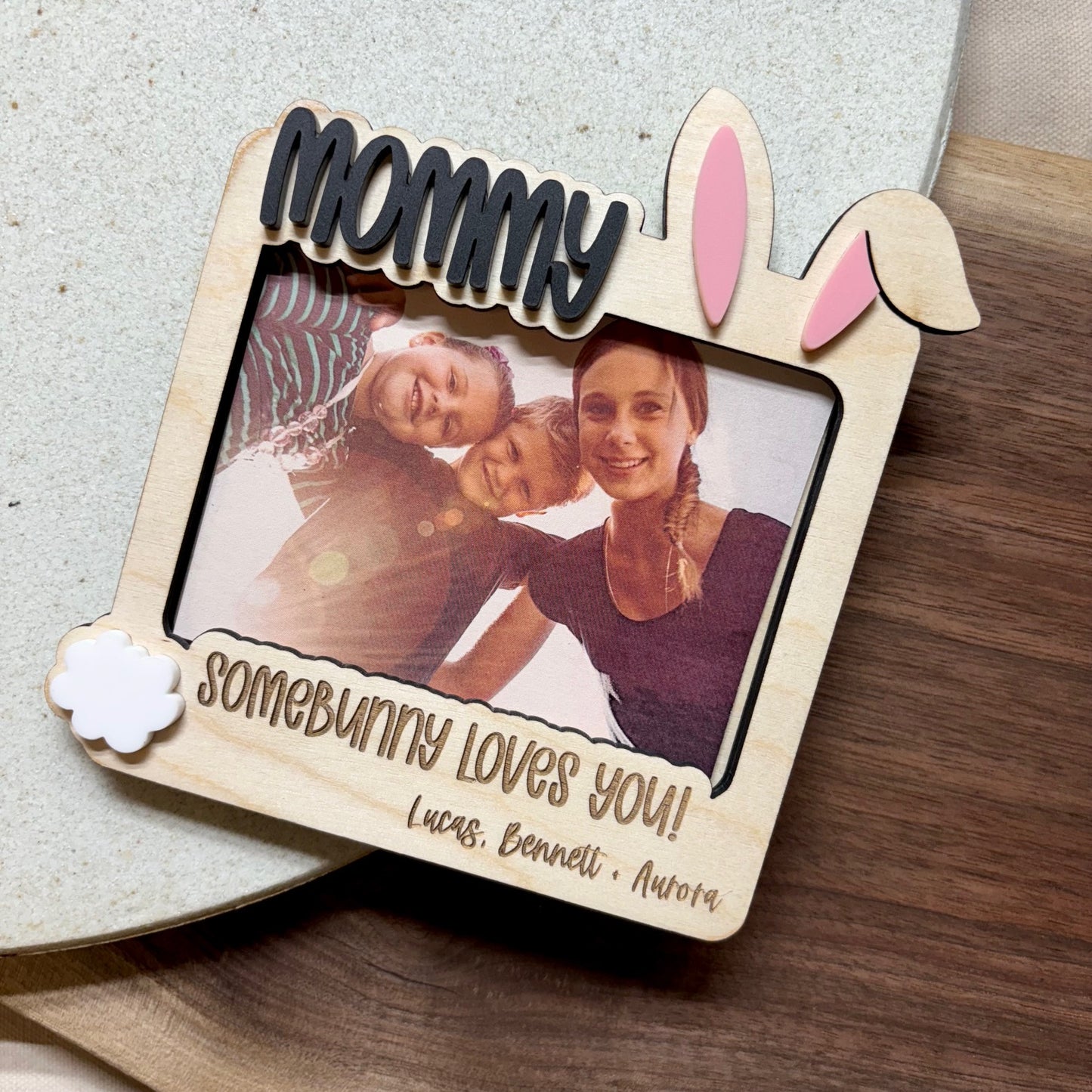 SOMEBUNNY LOVES YOU, EASTER FRAME