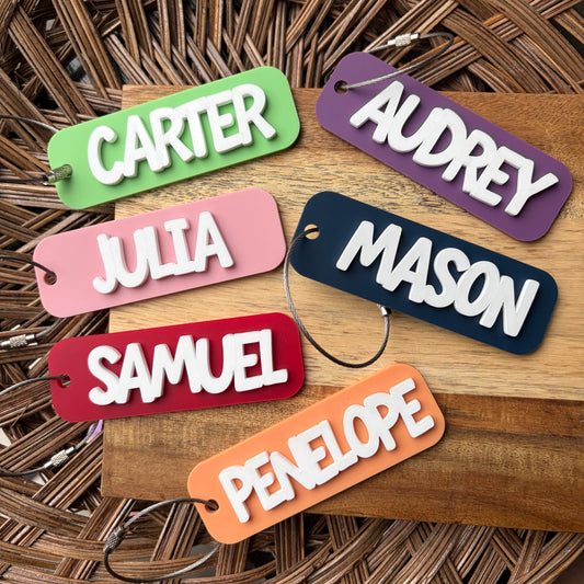 Rectangle Bag Tag