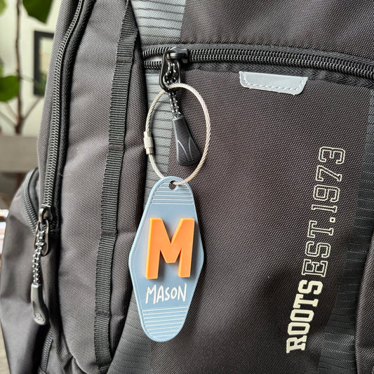 Motel Key Bag Tag / Keychain