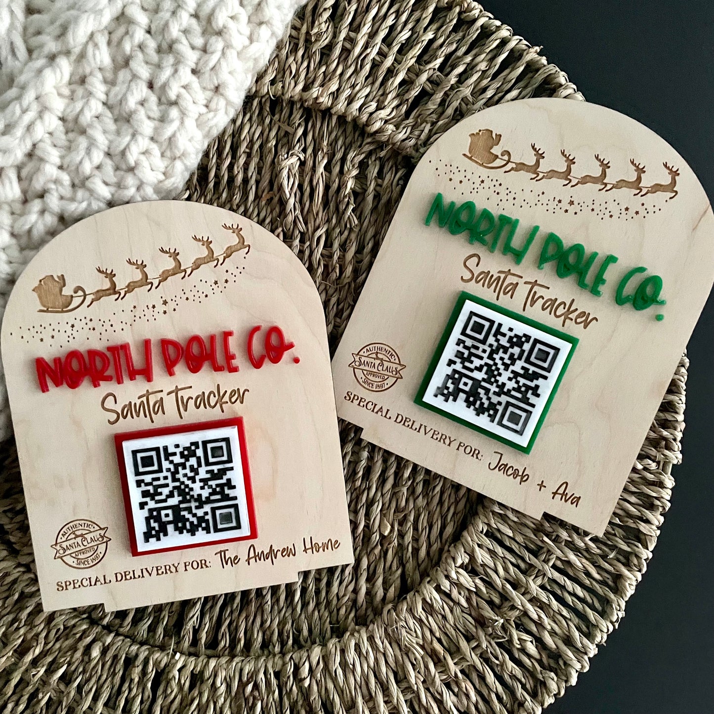 Santa Tracker Stand