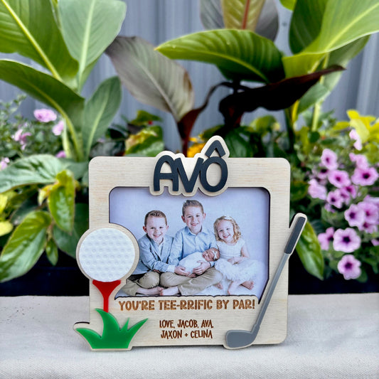 TEE-rrific by Par (golf) - Father's Day Frame