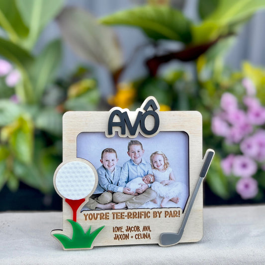 TEE-rrific by Par (golf) - Father's Day Frame