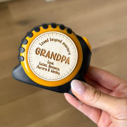 Personalized Tape Measure - Father's Day