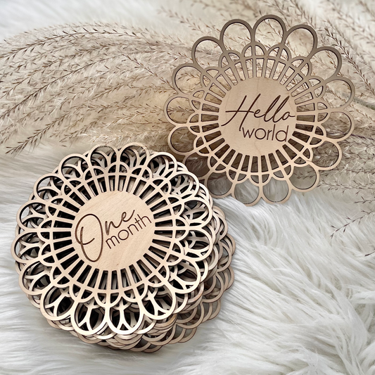 Boho Wicker - Monthly Milestones