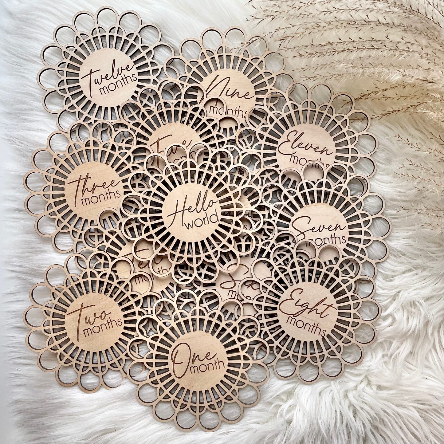 Boho Wicker - Monthly Milestones