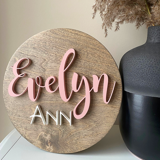 Classic Name Round