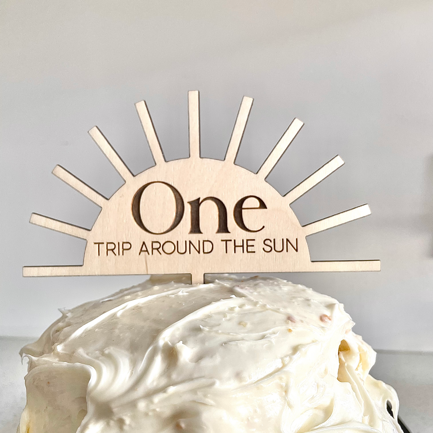 Boho Sun - Cake Topper