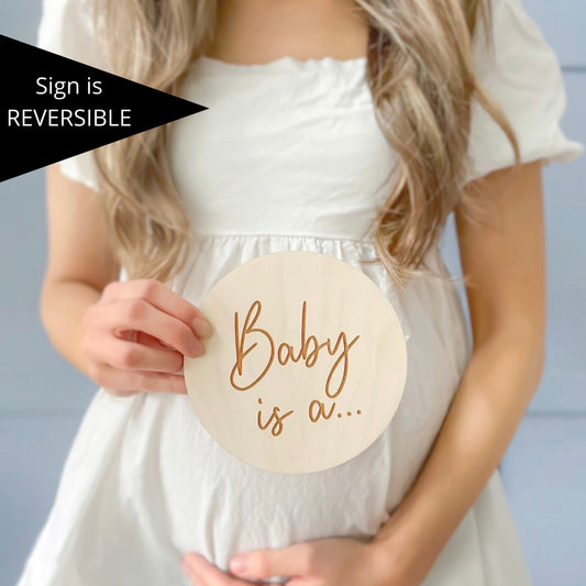 Baby is a... - Plaque