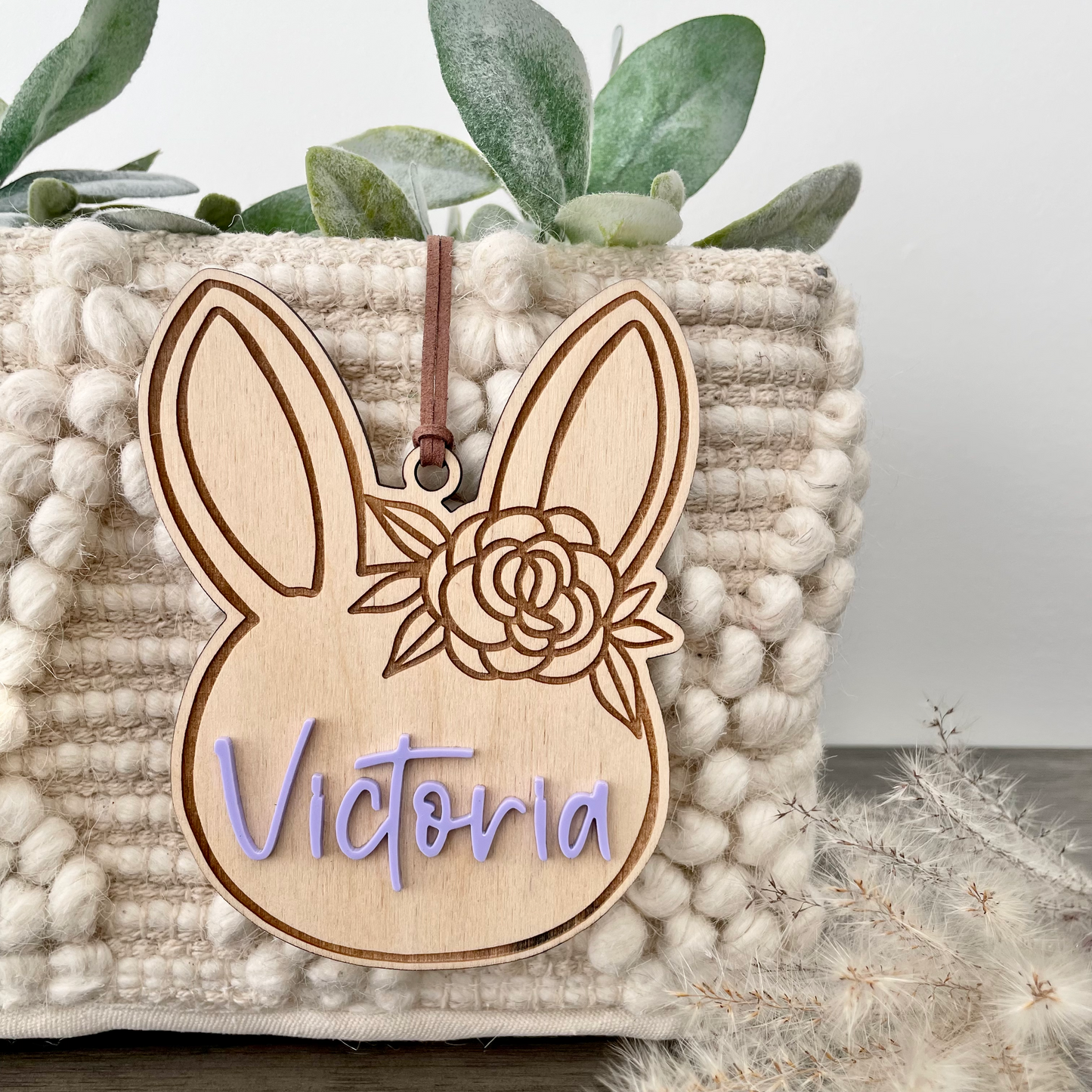 BUNNY HEAD - EASTER TAG