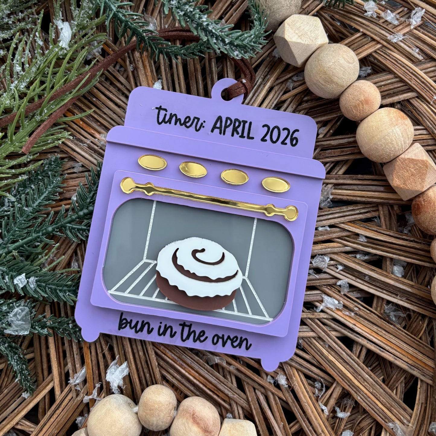 Bun in the Oven Ornament