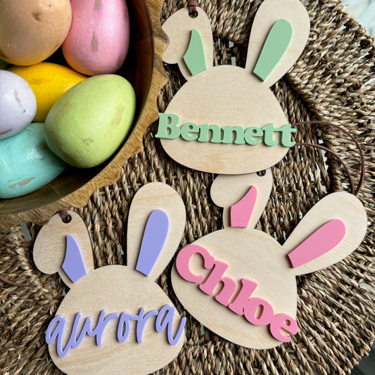 FLOPPY EAR BUNNY - EASTER TAG