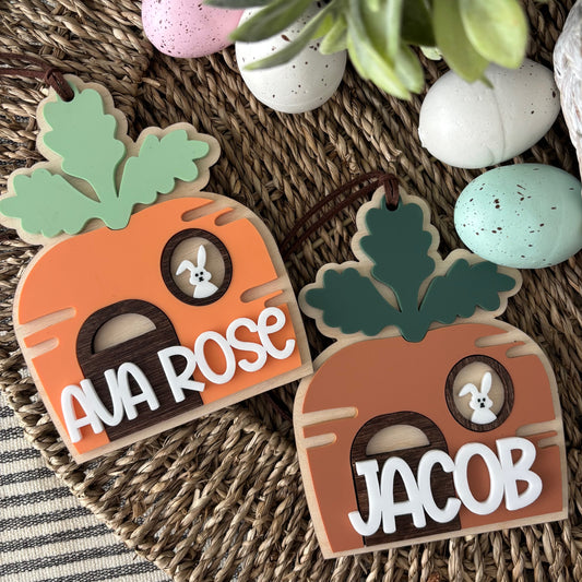 CARROT HOUSE - EASTER TAG
