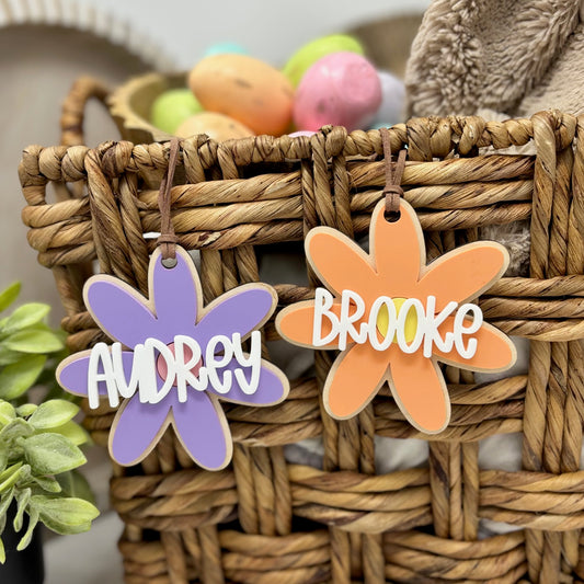 SPRING DAISY - EASTER TAG