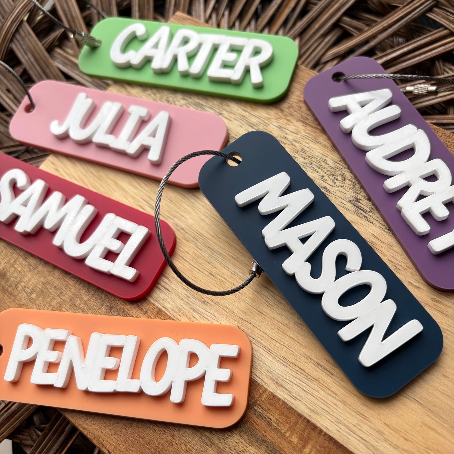 Rectangle Bag Tag
