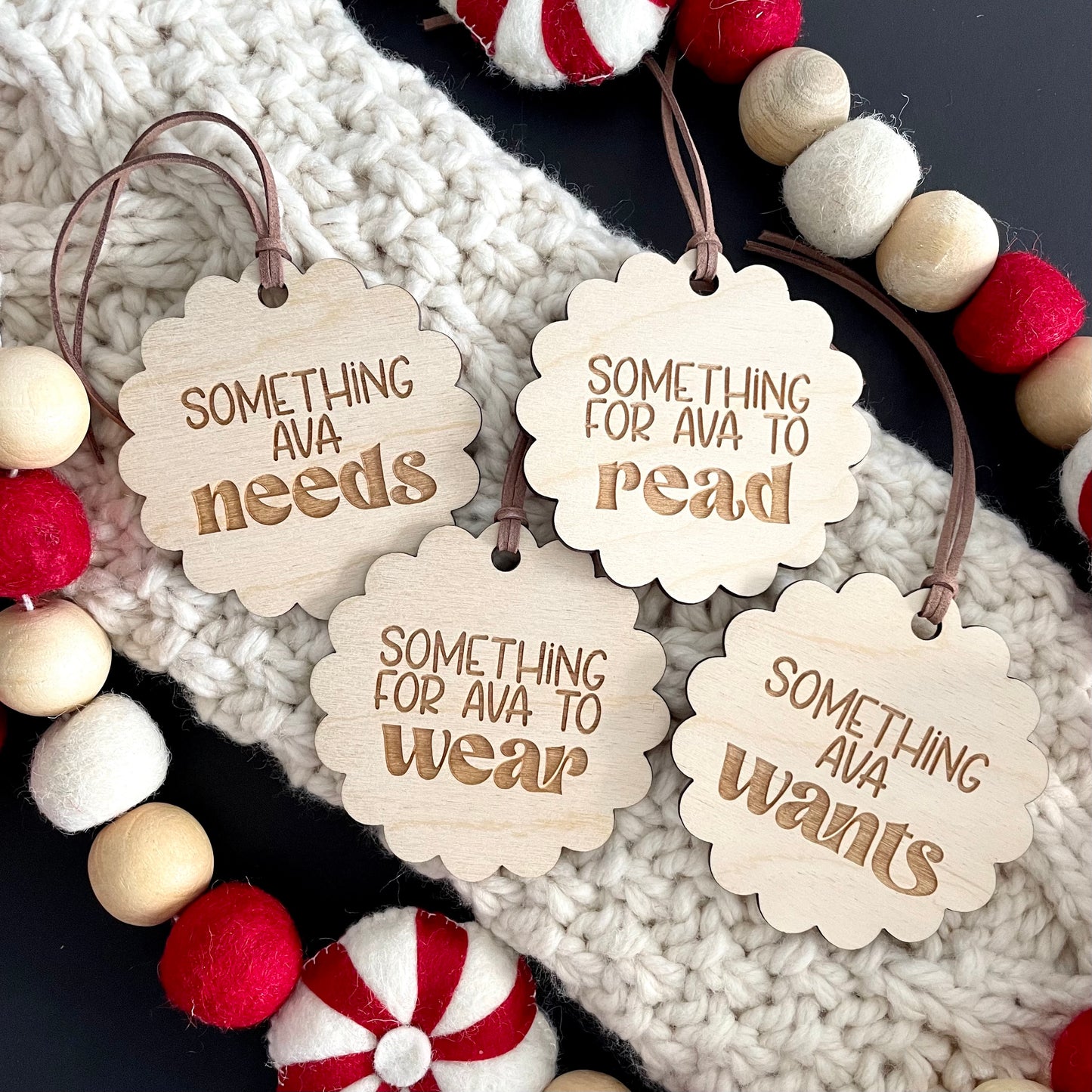 Personalized Mindful Gift Tags