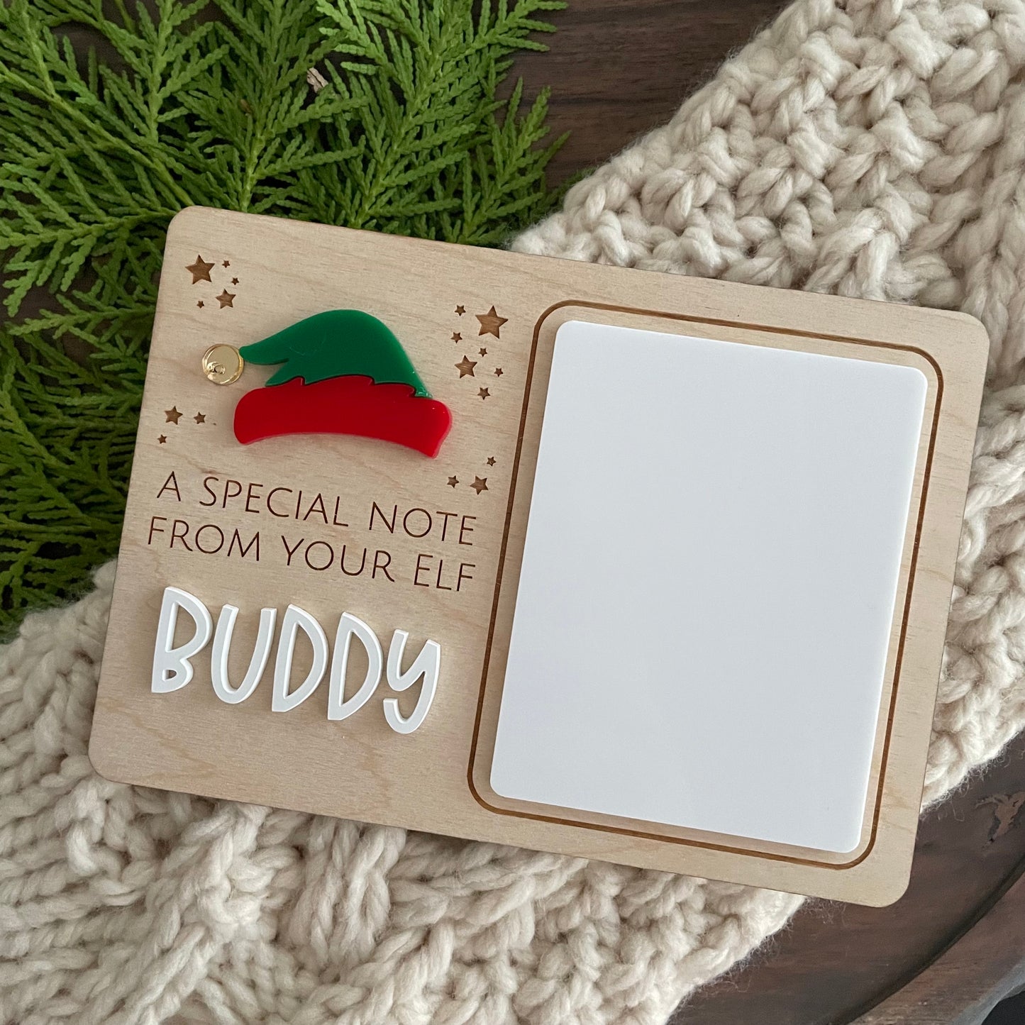 Elf Notes - Dry Erase Board