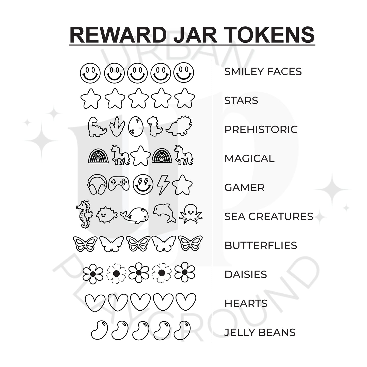 EXTRA Reward Tokens (Jar not included)
