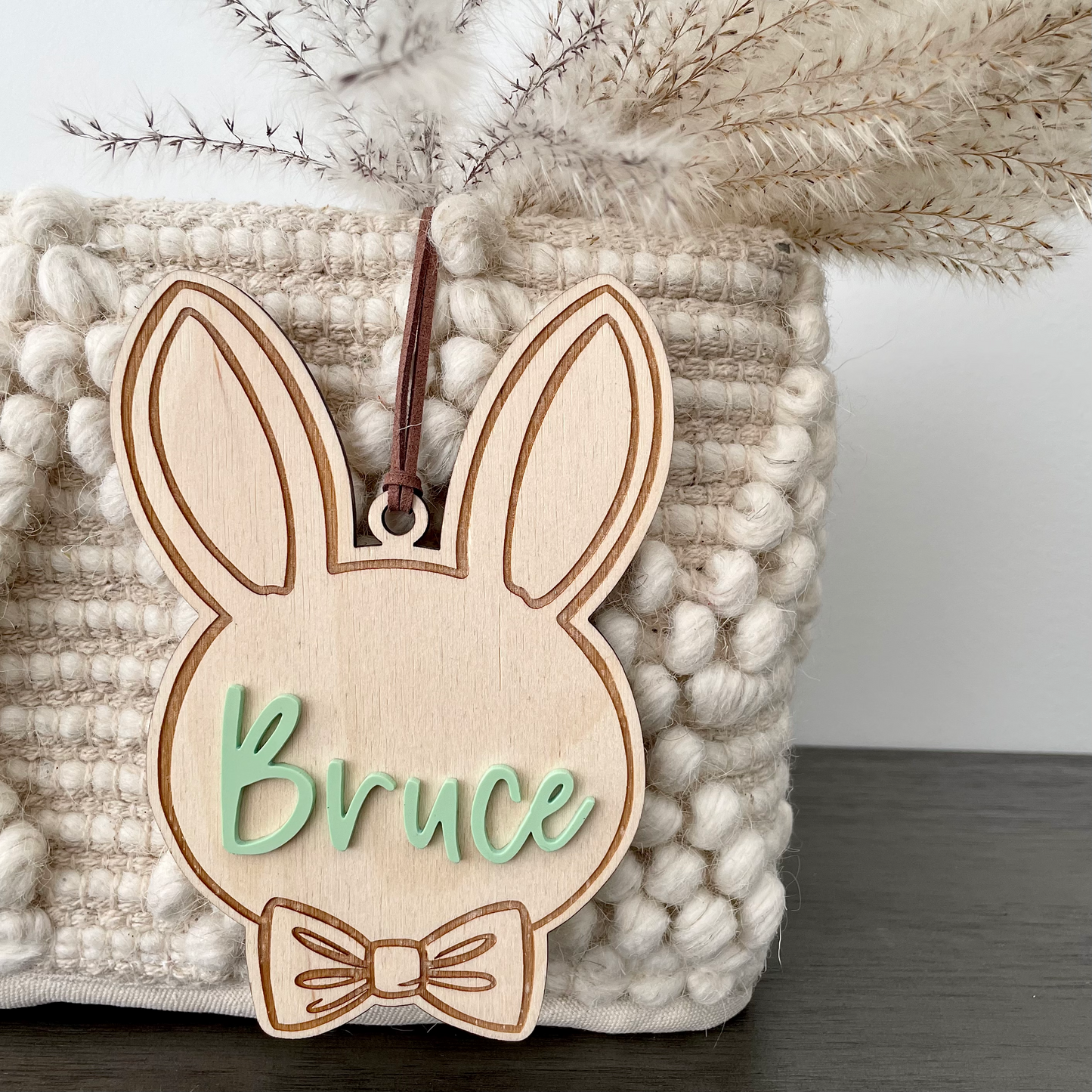 BUNNY HEAD - EASTER TAG