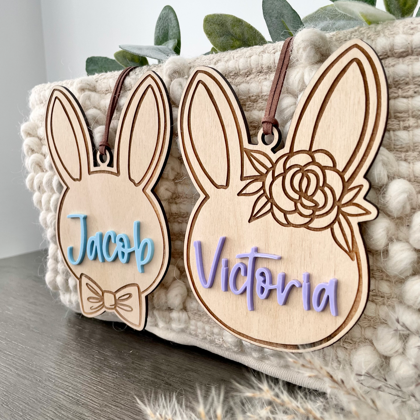 BUNNY HEAD - EASTER TAG