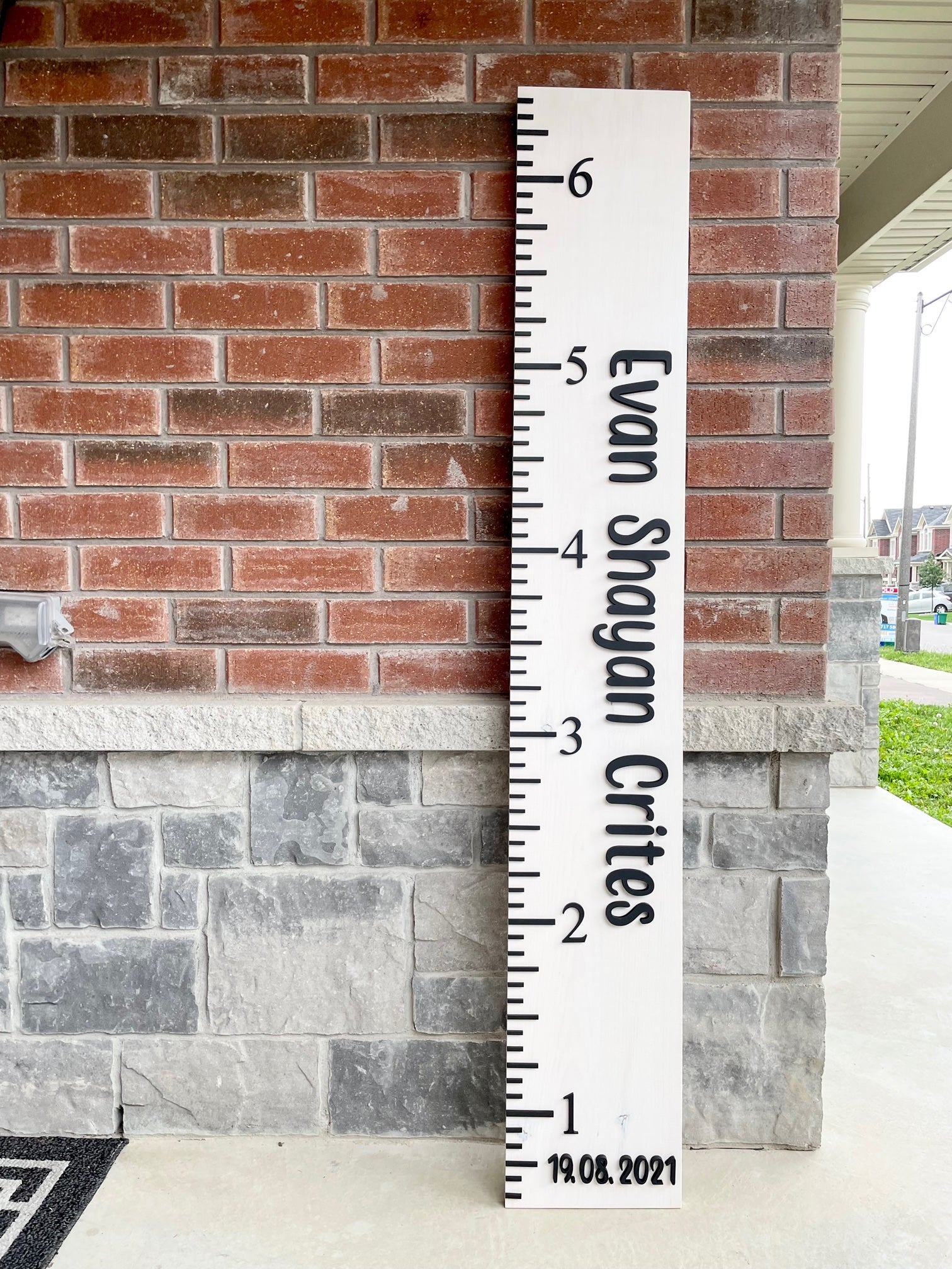 Classic Growth Chart Ruler – Urban Playground Designs