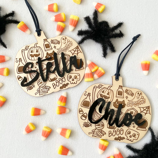 Spooky Hollow Halloween Tag